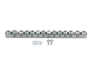Barra de conexión a tierra STRUCTUREDGROUND™ Cal 14 a 4 Awg, 12 Barrenos