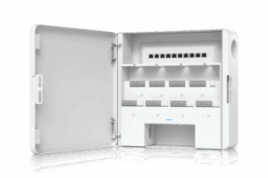 Enterprise Access Hub/Concentrador de Acceso Empresarial con Control de Entrada y Salida de hasta 8 Puertas y Soporte de Respaldo de Batería