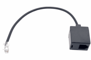 Cable Adaptador para Diademas Modelo HT301, HT302 para Compatibilidad con Teléfonos Grandstream, Yealink