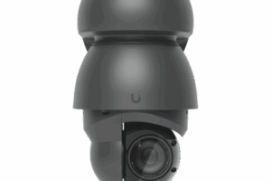 Cámara UniFi Protect PTZ AI Industrial Color Negro, 4K (8MPX), Zoom Óptico 22x, Visión Nocturna IR 100 m, Reconocimiento Facial y Placas, Protección IP66, Movimiento 360°, PoE++