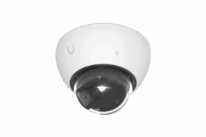 Cámara UniFi Protect G5 AI Dome Blanco, Para Interior o Exterior, 4K (8MPX), Ángulo 109.9°. Visión Nocturna IR Hasta 40m, Detecciones Inteligentes de Rostros y Placas, Audio Bidireccional, Protección IP66, Anti-Vandalismo