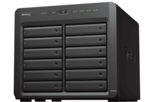 Servidor NAS Synology DiskStation DS3622xs+ | 12 Bahías | Intel Xeon 6 Núcleos | 16 GB DDR4 ECC | 10GbE RJ-45 | Expansión Hasta 36 Bahías | RAID F1, 0, 1, 5, 6, 10 | Caché NVMe SSD .
