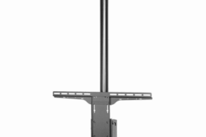 Soporte de techo universal para Pantallas de 32" a 90" / Capacidad de Carga 68.2 kg / Patrón de Montaje hasta 600 x 400 mm / Columna de Aluminio de 36" / Inclinación Ajustable -5° a 20°