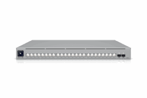 UniFi Switch USW-Pro-XG-24-PoE / Capa 3 / 24 puertos PoE+++ (16 × 10 GbE, 8 × 2,5 GbE) + 2 puertos SFP28 25 G / 720 W PoE total