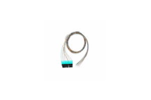 Kit de 12 Pigtails con Conector LC, Multimodo 50/125 OM4, 900um, de 1 Metro