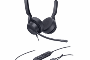 Diadema Alámbrica UH42 SE Dual de Yealink Certificada para Microsoft Teams con USB-C/A