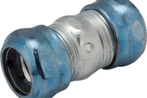 Cople Compresión Hermético de Acero Galvanizado para Pared Delgada de 1 1/4" .