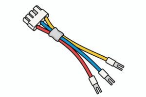Cable de conexion de salida de alarma 10cm compatible con DSKB2411TIM