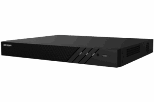 NVR 8 Megapixel (4K) (Compatible con Cámaras ACUSENSE) / 16 canales IP / 16 Puertos PoE+ / 2 Bahías de Disco Duro / Salida de Vídeo en 4K / 300 Metros PoE Modo Extendido