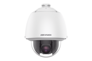 PTZ IP 4 Megapixel / 25X Zoom / 150 mts IR / DARKFIGHTER / ACUSENSE (Evita Falsas Alarmas) / Exterior IP66 / WDR 120 dB / PoE+ / Alarmas y Audio I/O / Micro SD / Metal / 24 VCA