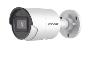 Bala IP 4 Megapixel / Lente 2.8 mm / 40 mts IR EXIR / IP67 / WDR 120 dB / PoE / Micrófono Integrado / Videoanaliticos (Filtro de Falsas Alarmas) / Ultra Baja Iluminación