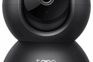 Cámara de Seguridad Interior Wi-Fi 360°, 1080p Full HD, Visión Nocturna 12 m, Detección IA Personas y Llanto de Bebé, Audio Bidireccional, Compatible Alexa y Google Home, Almacenamiento microSD 512 GB