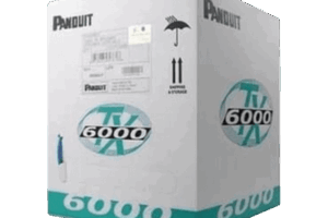 Bobina de Cable UTP 305 Metros (1000 Pies) de Cobre, TX6000? PanNet, Reelex, Blanco, Categoría 6 Mejorado (23 AWG), PVC (CMR, Riser), de 4 Pares