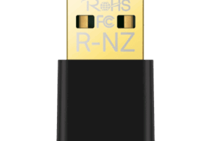 Mini Adaptador USB inalámbrico doble banda AC 600 Mbps, antena onmidireccional.