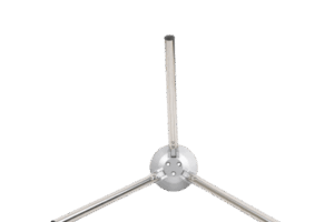 Plato giratorio con brazos para torniquetes AccessPRO serie AP1000, AP2000, AP2002