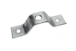 Clip U para fijar barra roscada de  1/2" (13 mm).