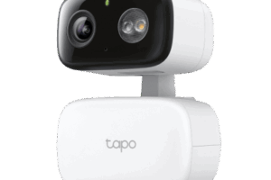 Cámara IP Wi-Fi para hogar, 3 megapixel, audio doble vía, visión nocturna, notificación Push, acepta memoria Micro SD de para grabación.