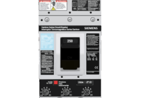 Interruptor Termomagnético 600V 3X250A, Con zapatas principales.