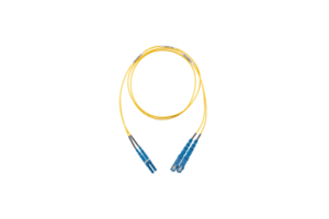 Jumper de Fibra Optica Monomodo 9/125 OS2, LC-SC Duplex, OFNR (Riser), Color Amarillo, 15 Metros