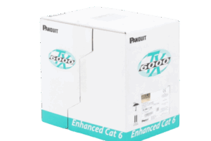 Bobina de Cable UTP 305 m. de Cobre, TX6000™ PanNet, Reelex, Blanco, Categoría 6 Mejorado (23 AWG), PVC (CM), de 4 pares