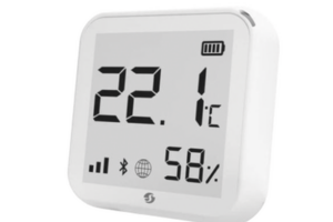 Sensor Inteligente de Humedad y Temperatura con pantalla de 2 colores / WIFI / Residencial / Nube P2P y lectura local/ Nest / Alexa