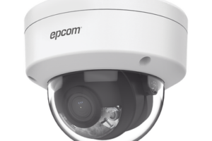 Domo IP 4 Megapixel / Lente 2.8 mm / ACUSENSE / ColorVu (30 mts Luz Blanca) / PoE / H.265+ / IP67 / IK08 / WDR 120 dB / Micro SD