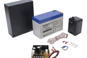 Fuente de 12 Vcc 1A / Para Control de Acceso / Con Batería de Respaldo Incluida LK712 /