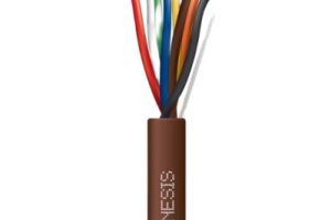 Bolsa de 38 Metros (124.67 Pies) / Alambre de Cobre / 8 x 20 AWG / Tipo CL2 / Para Interior / Color Café / Para Aplicaciones de Alarmas de Intrusión y Automatización
