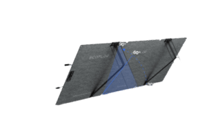 Módulo Solar Bifacial, Portátil y Flexible de 160W Recomendado para Estaciones Portátiles EcoFlow / Ajuste de Ángulo / Carga Eficiente / Incluye Cable XT60 a MC4