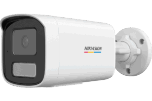 [ColorVu 3.0 + MD 3.0]Bala IP 4 Megapixel / Lente 4 mm / 50 mts IR + 50 mts Luz Blanca / Micrófono Integrado / ACUSENSE Lite / Exterior IP67 / WDR 120 dB / PoE / Micro SD