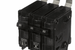 Interruptor automático atornillable tipo BL 3 polos, 50 amp.
