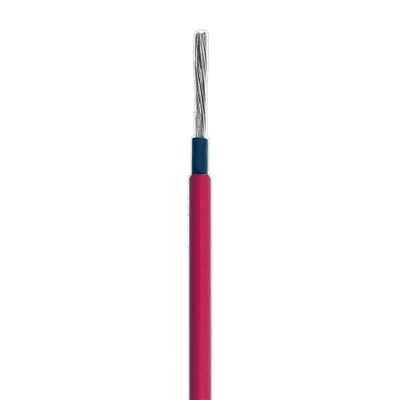 Cable Fotovoltaico Rojo/ Cobre Estañado / 4 mm² (12 AWG) / 2000V / Rollo de 25 m / / UL 4703 y TUV