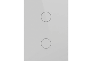 (ZigBee) Apagador switch inalámbrico ZigBee . Cable Neutro Opcional, control de 2 regresos de carga, 110V