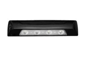 Luz de Escena, 4 led, Bisel Blanco, 12–24vcd, Led Blanco y Lente Transparente