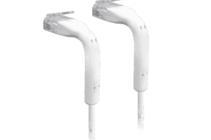 UniFi Patch Cable Cat6 Ultradelgado GbE con Botas Flexibles, Color Blanco, 1 Metro (3.28 Pies)
