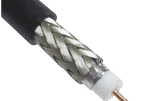 Tramo de Cable Coaxial Tipo LP240, Longitud 3 Metros