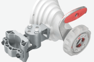 Antena Horn Asimétrica 5 GHz / 17 dBi de Ganancia / Patrón Asimétrico 45° / TwistPort™ Waveguide / IP55 / Montaje UBR / Para Plataformas Inalámbricas Compatibles