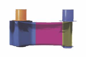 Ribbon Full Color YMCK 750 Imágenes para  HDP6600