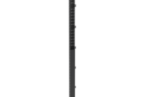 Organizador Vertical IN-Cabinet, Sencillo (Solo Frontal), Para Uso Con Gabinetes Panduit, 40 UR, 4.2 in de Ancho, Color Negro