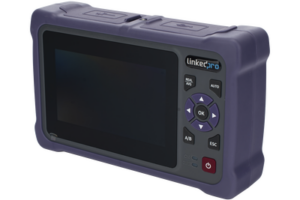 OTDR Touch para Pruebas en los Enlaces de Fibra Óptica Multimodo / Longitudes de onda  850nm y 1300nm / Función VFL 10mW / Función OPM / Función de Mapeo de cables de Red RJ45 / Recargable / Distancia de prueba de hasta 2