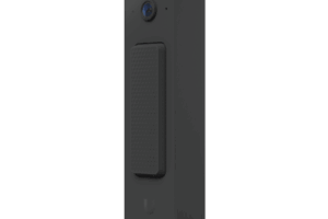 UVC Doorbell Lite – Videoportero Compacto 5 MP PoE con Visión Nocturna IR, Audio Bidireccional y Diseño Resistente al Clima, Color Negro