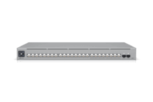 UniFi Switch Pro Max 24 – Switch Capa 3 con 24 Puertos (8 × 2.5 GbE y 16 × 1 GbE), 2 Puertos SFP+ 10G y Pantalla Informativa Integrada