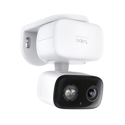 Cámara IP Wi-Fi para hogar, 3 megapixel, audio doble vía, visión nocturna, notificación Push, acepta memoria Micro SD de para grabación.