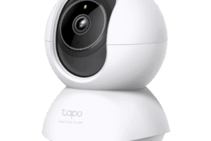 Cámara IP Wi-Fi para hogar, 3 megapixel, audio doble vía, visión nocturna, notificación Push, acepta memoria Micro SD de para grabación.