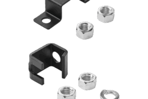 Kit de Soporte a Techo, Para Charola Tipo Escalerilla, de Acero, Color Negro