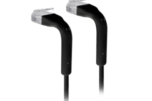 UniFi Patch Cable Cat6 Ultradelgado GbE con Botas Flexibles, Color Negro, 2 Metros (6.56 Pies)