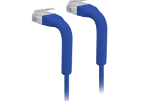 UniFi Patch Cable Cat6 Ultradelgado GbE con Botas Flexibles, Color Azul, 2 Metros (6.56 Pies)