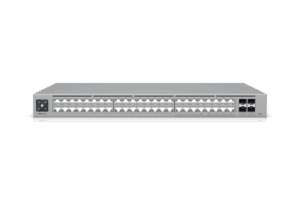 UniFi Switch Pro Max 48 – Switch Capa 3 con 48 Puertos (16 × 2.5 GbE y 32 × 1 GbE), 4 Puertos SFP+ 10G y Pantalla Informativa Integrada