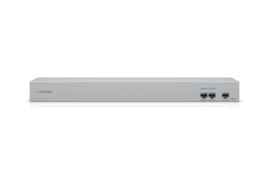 UniFi USW-WAN – Switch WAN Capa 2 con Uplinks SFP+ 10G, Puerto RJ45 GbE y Alimentación CA Redundante para Alta Disponibilidad con UniFi Gateways en Modo Shadow (Rack 1U)