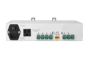 Fuente de alimentación con salida de 52 V @ 3A, 12 V @ 5A con capacidad de respaldo